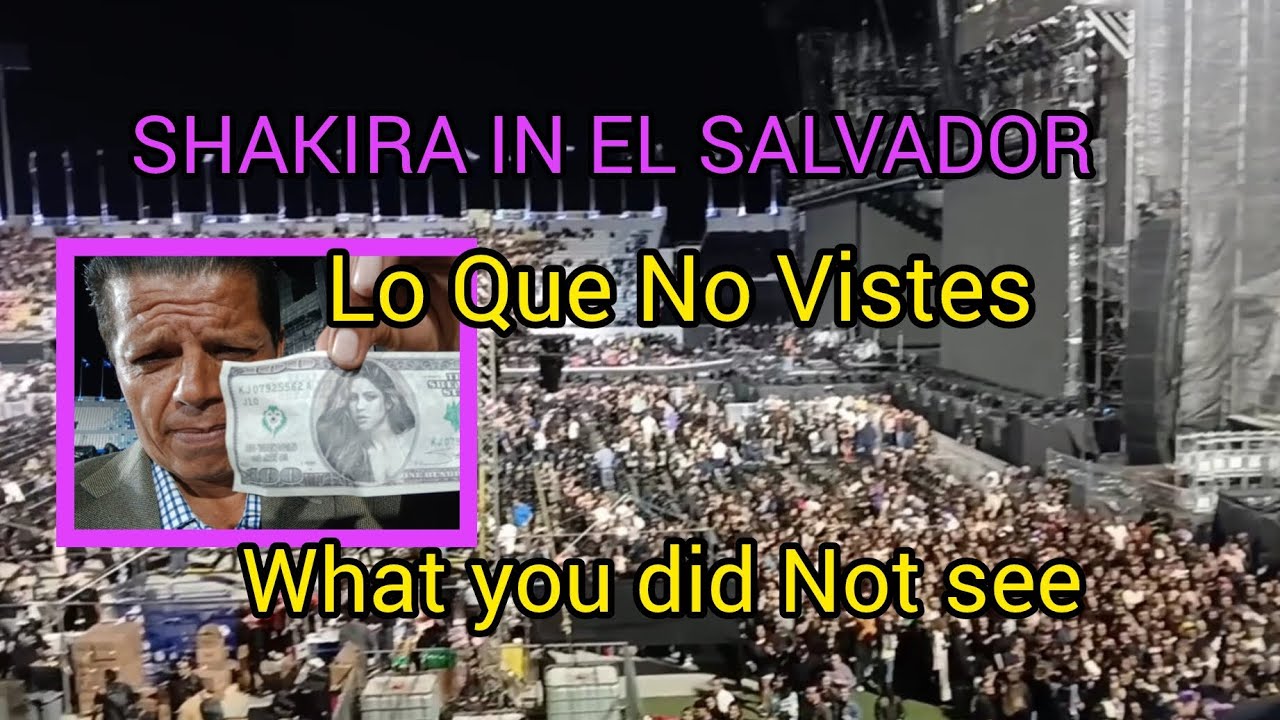 Concierto 1 y 2 (EXCLUSIVE VIDEO) #diaspora #travel #sansalvador #turismo #turism #nayibbukele