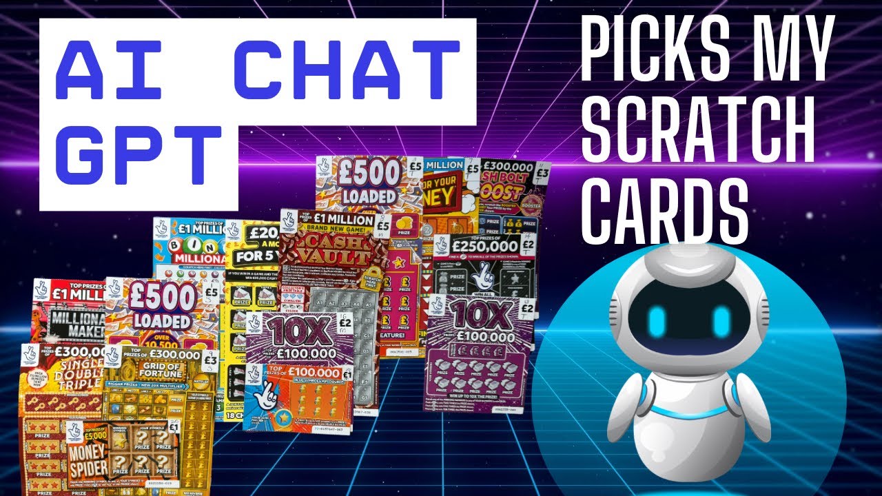 🤖 AI CHAT GPT picked my lottery scratch cards and I was shocked at the result 😱 £52 in play 🤖