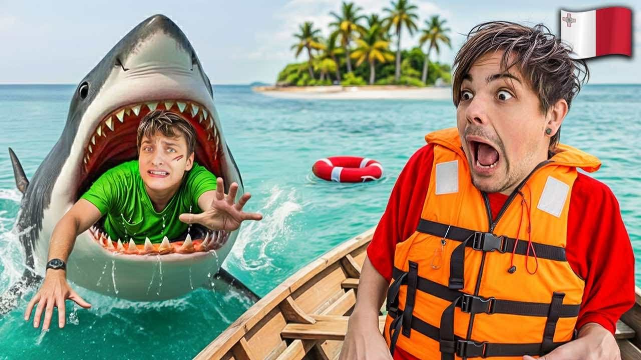 ZAATAKOWAŁ NAS REKIN !!!