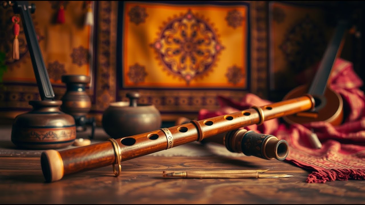 Indian Chill & Lo-Fi Fusion | Flute + Acoustic Guitar Relaxing Background Music | Calm & Clean