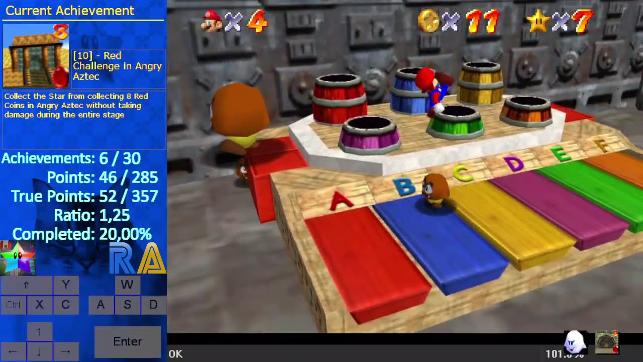 Super Donkey Kong 64 RetroAchievements