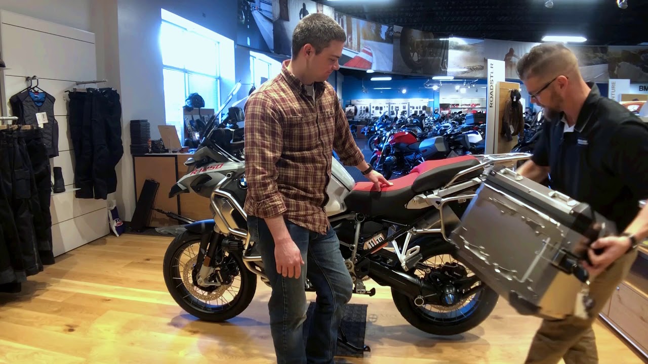 1st 2019 BMW R1250GSA in Ice Grey Delivery by Nate Jennings @ Frontline