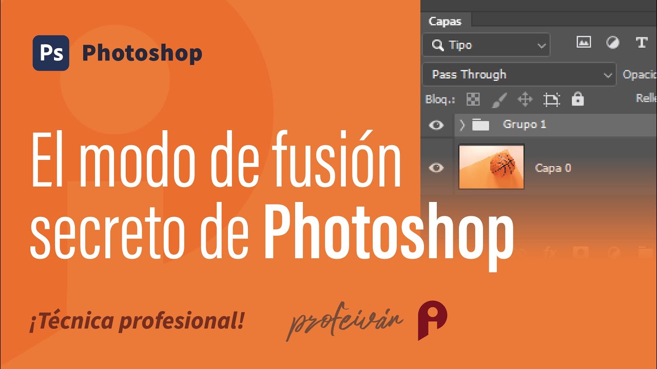 El modo de fusion secreto de Photoshop - Evita duplicar capas