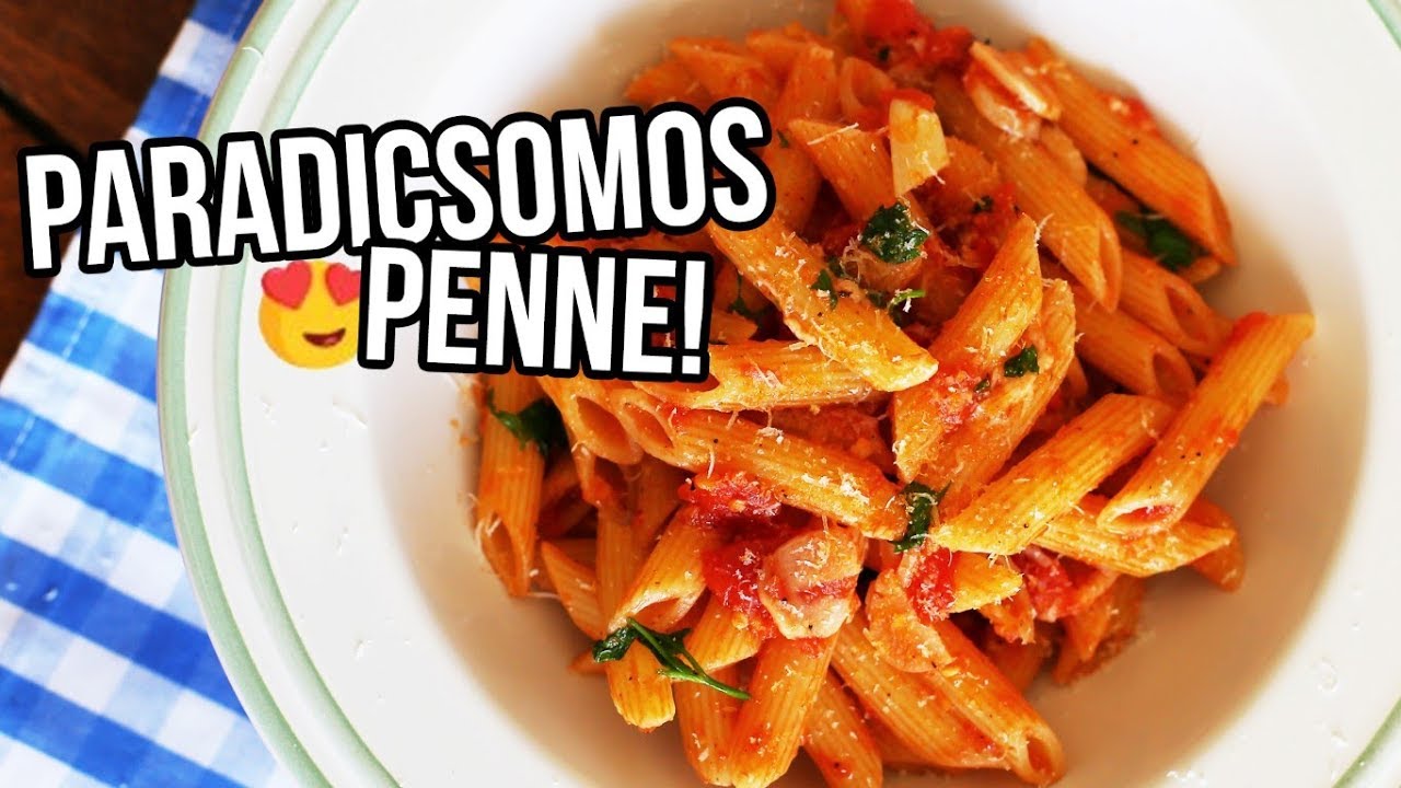 A legjobb paradicsomos t&eacute;szta: arrabbiata penne