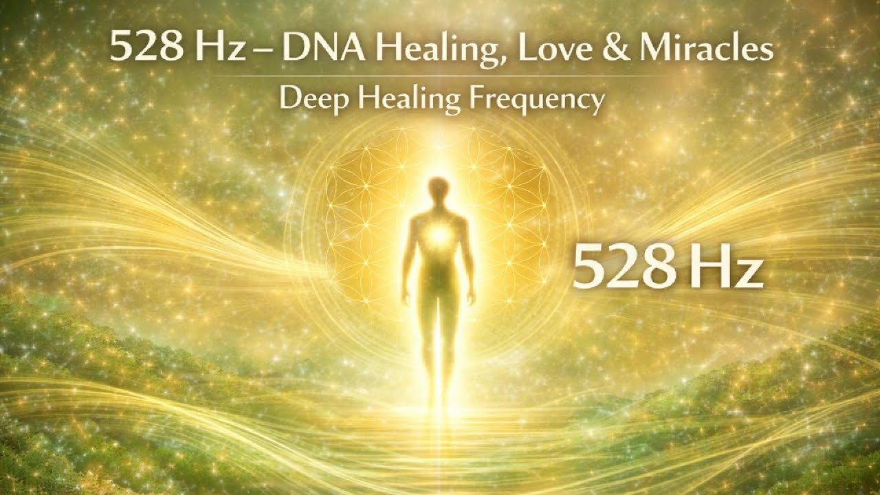 528 Hz – DNA Healing, Love & Miracles | Deep Healing Frequency