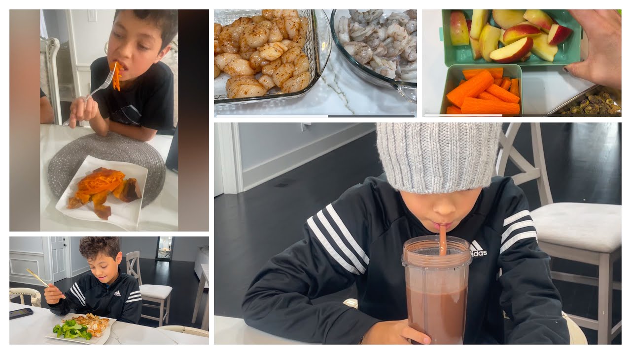 💙AUTISMO💙 QUE COMO MI HIJO EN UN DÍA DESAYUNO LONCHE PARA ESCUELA CENA Y ESNACK #food #autism #SALUD