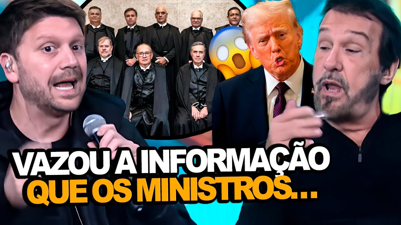 P&acirc;nico REPERCUTE poss&iacute;veis SAN&Ccedil;&Otilde;ES de Donald Trump CONTRA MINISTROS Brasileiros