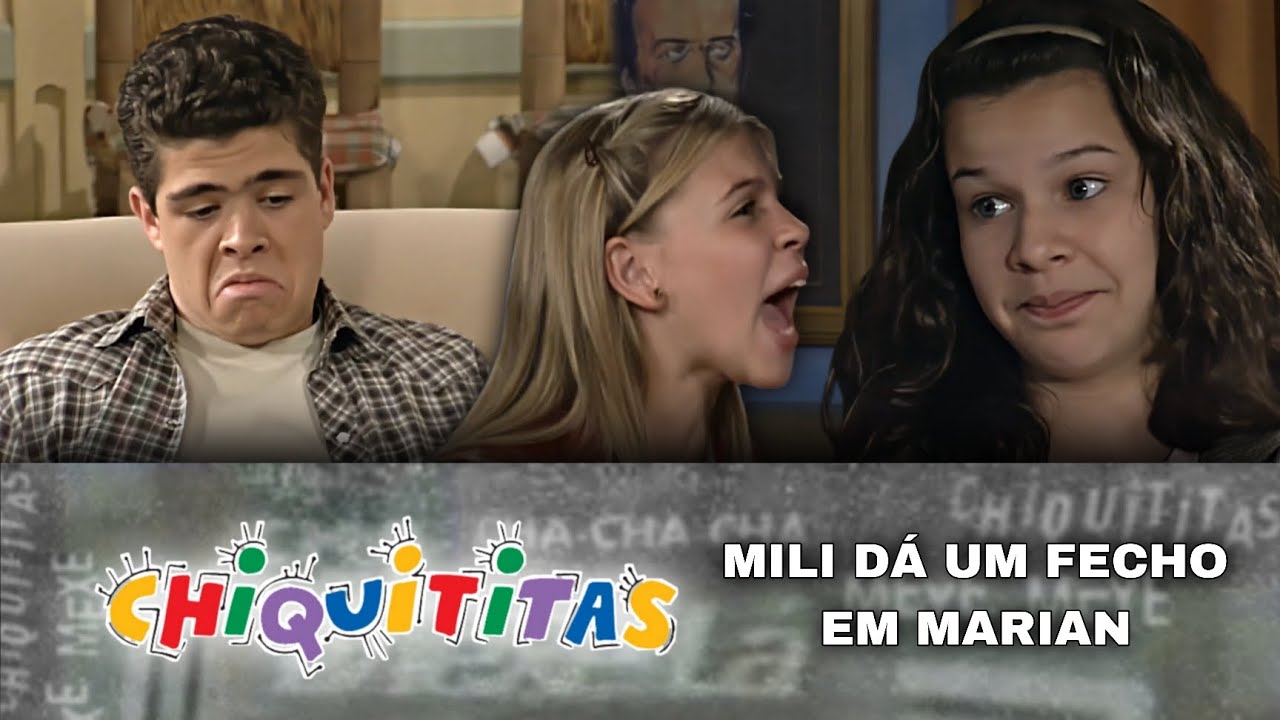 Chiquititas Brasil 1998 - Marian surta após Mili se negar a terminar com Luca