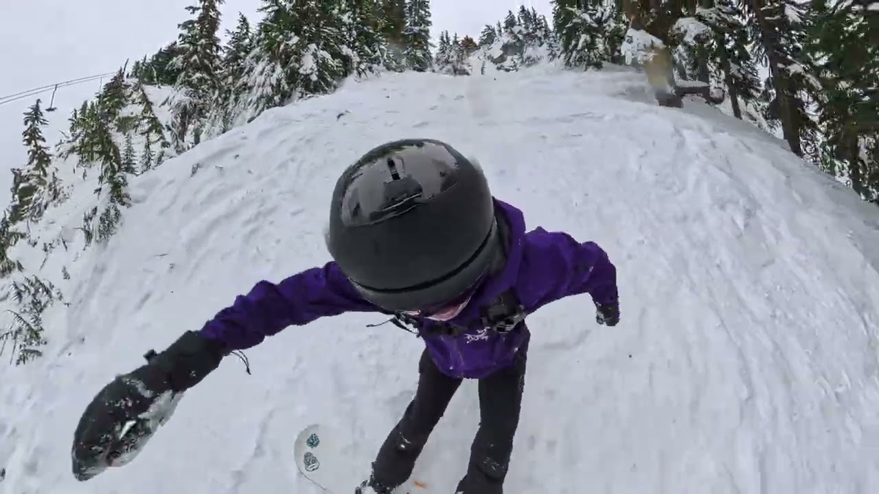 25/26 Day 07 Run 12 Stevens Pass Snowboarding January