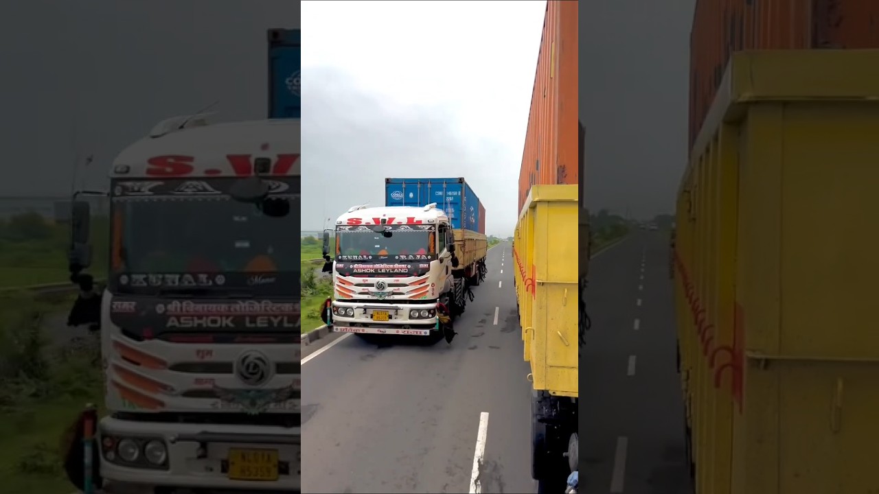 Made in India, Built for the World 🌍 | Ashok Leyland Truck || Highway King Jagdish 🙏