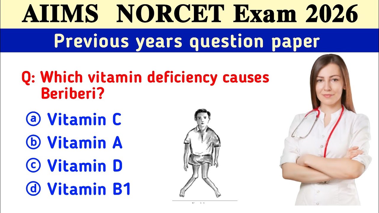 AIIMS NORCET 10 Previous Year Question Paper | NORCET 2026 Preparation | Nursing MCQs with Answers