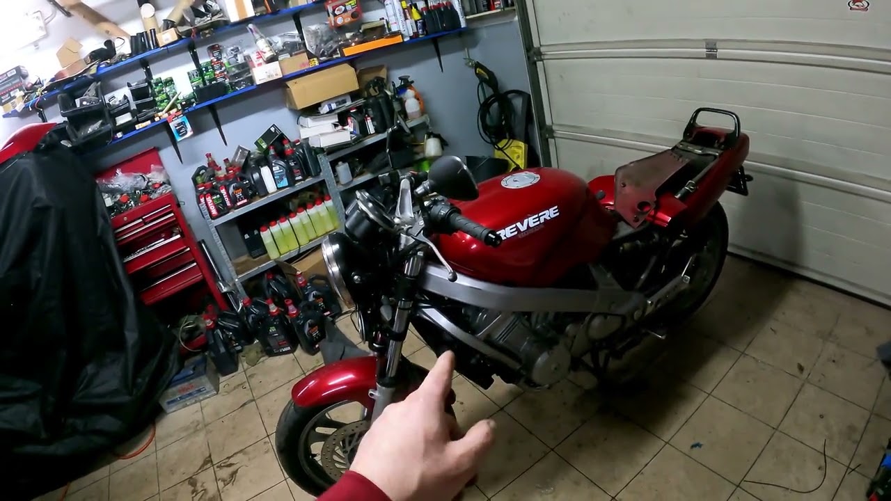Honda NTV 650 - serwis silnika