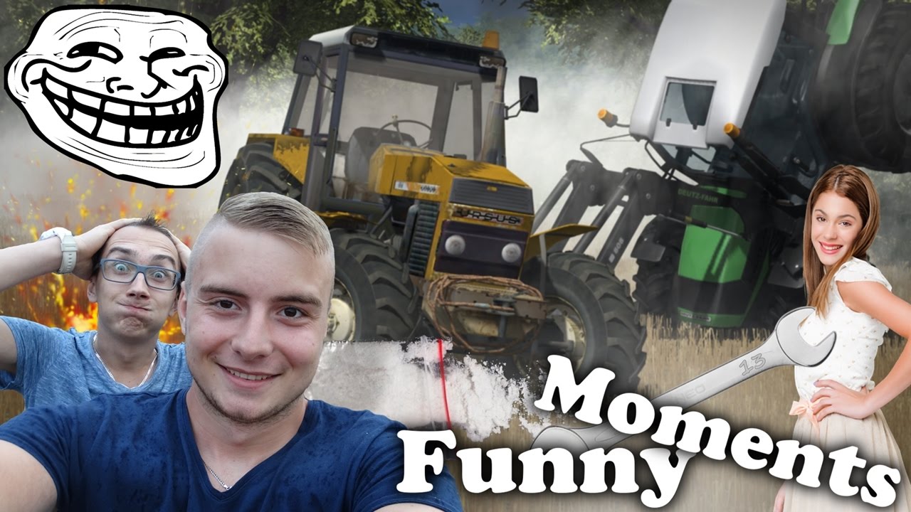 FUNNY MOMENTS #2 ☆ Mefedron i płaska trzynastka.. !! Vlog/FS15 ㋡ MafiaSolec & Bronczek