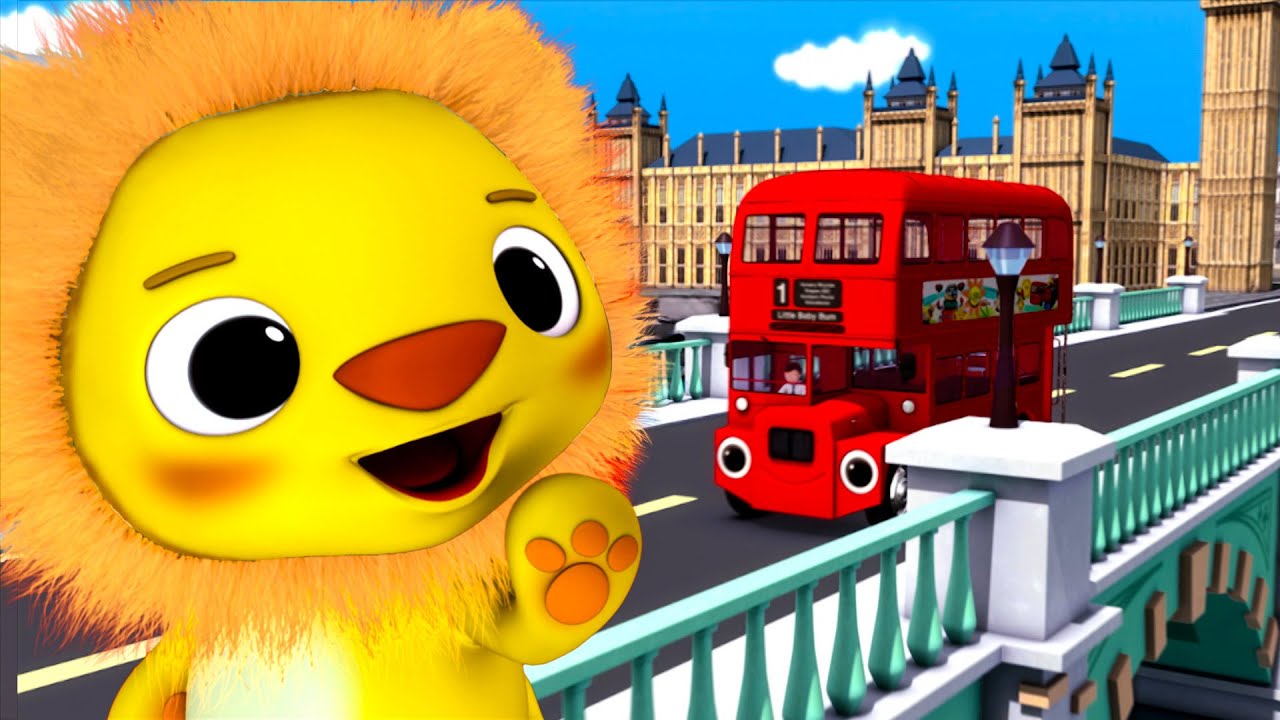 Wheels On The Bus in London | 🚌Wheels on the BUS Songs! 🚌 Nursery Rhymes for Kids