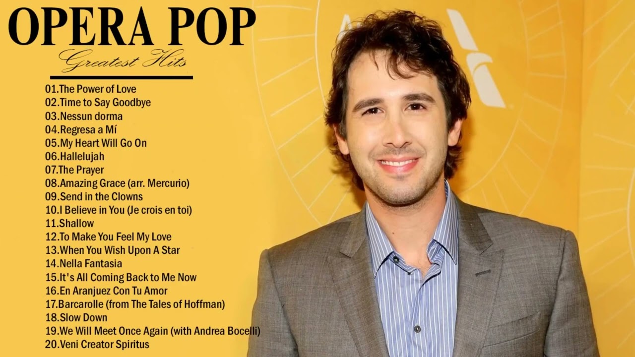 Andrea Bocelli, Il Divo, Barbra Streisand, Sarah Brightman - Opera Pop Songs