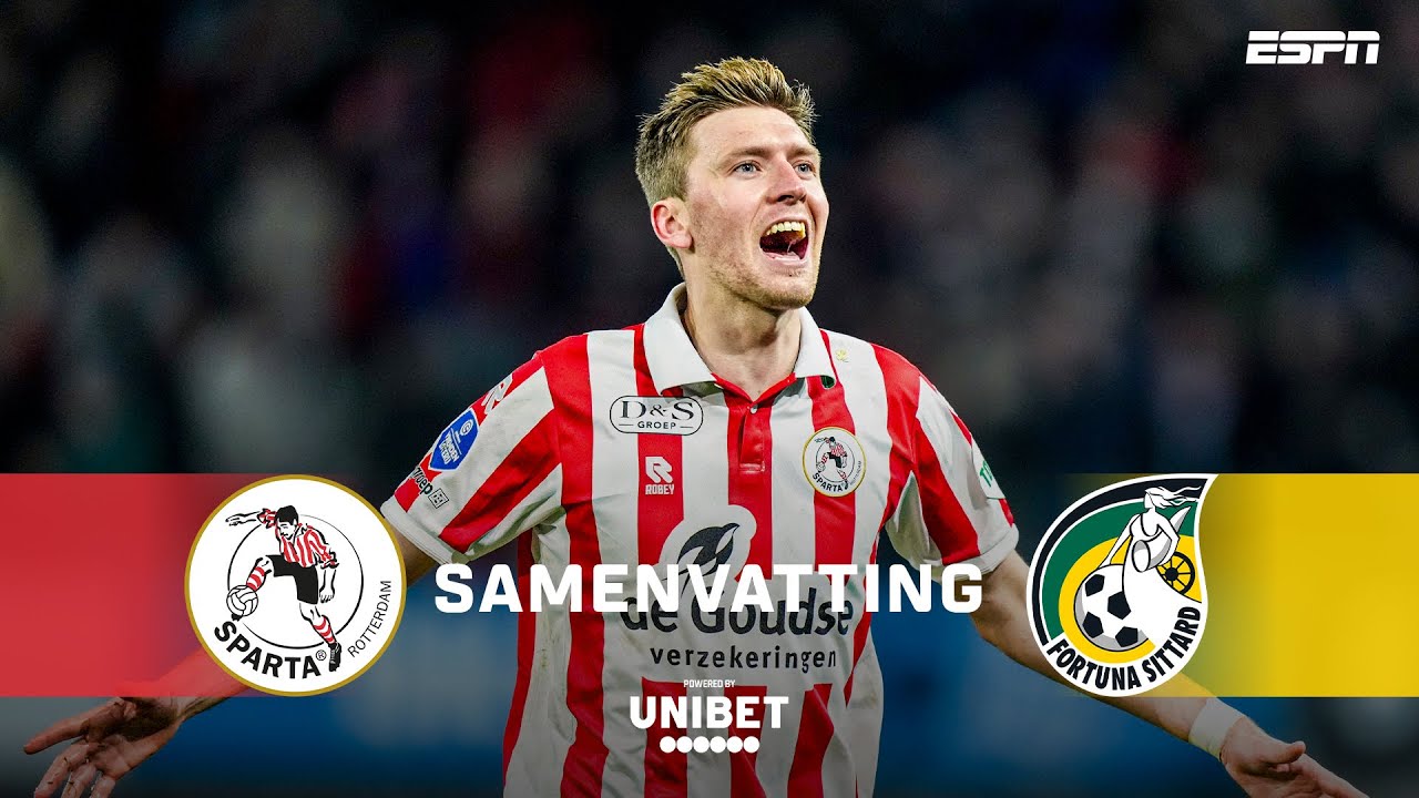 ⚽️⚽️🅰️ TOBIAS LAURITSEN maakt TWEE GOALS en geeft ASSIST 🔥 | Samenvatting Sparta - Fortuna Sittard