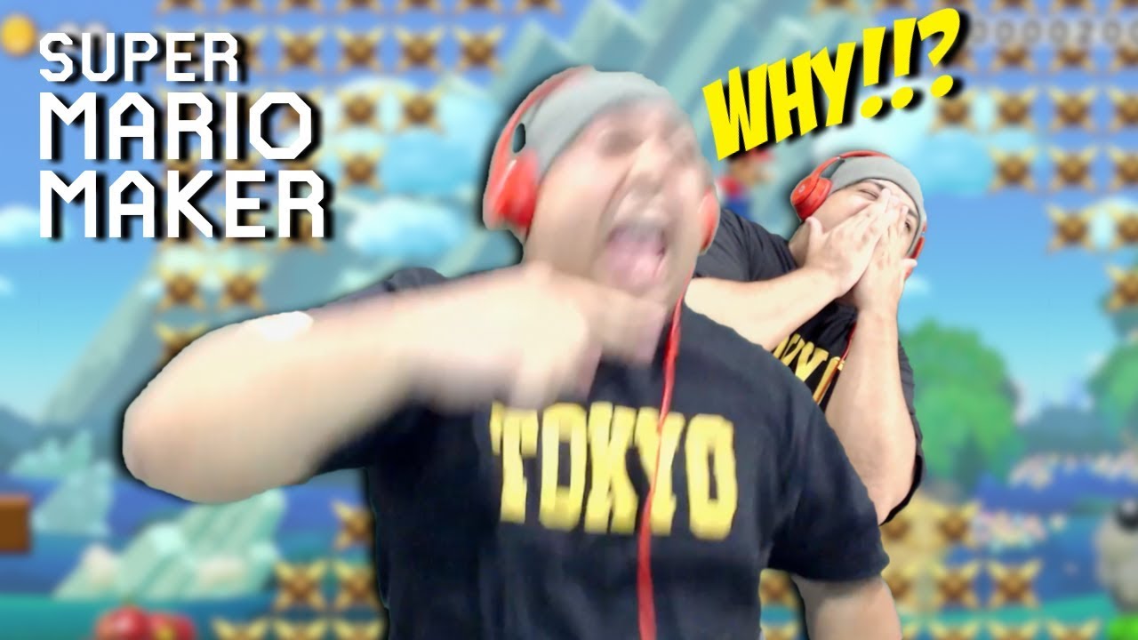 WHY WOULD ANYONE MAKE THIS!!!!??? [SUPER MARIO MAKER] [