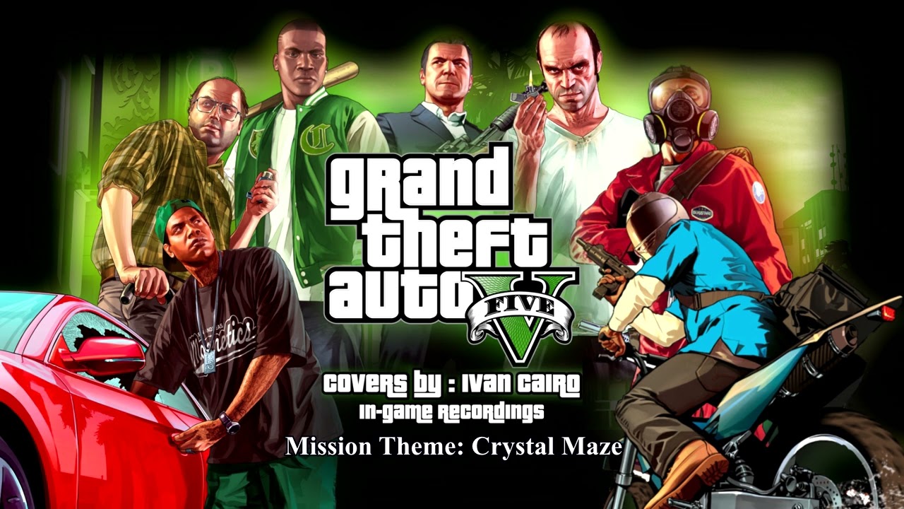 GTA V SOUNDTRACK COVER - Crystal Maze Mission Theme ( In-game mix )