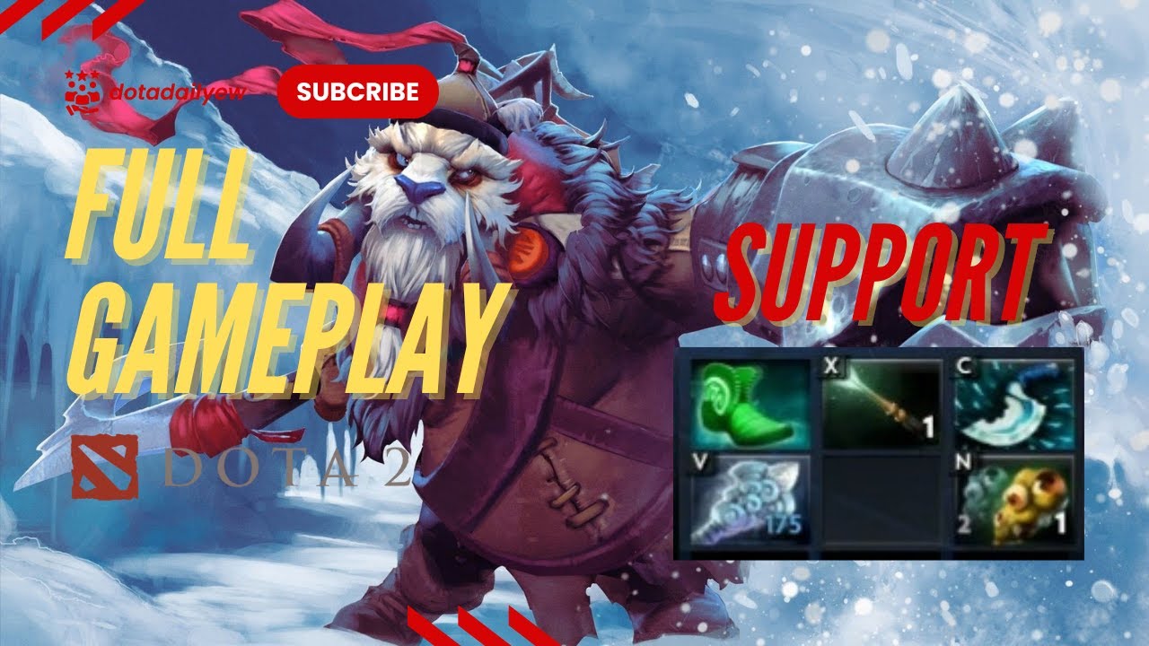 FULL GAME TUSK SUPPORT DOTA 2 patch 7.40c