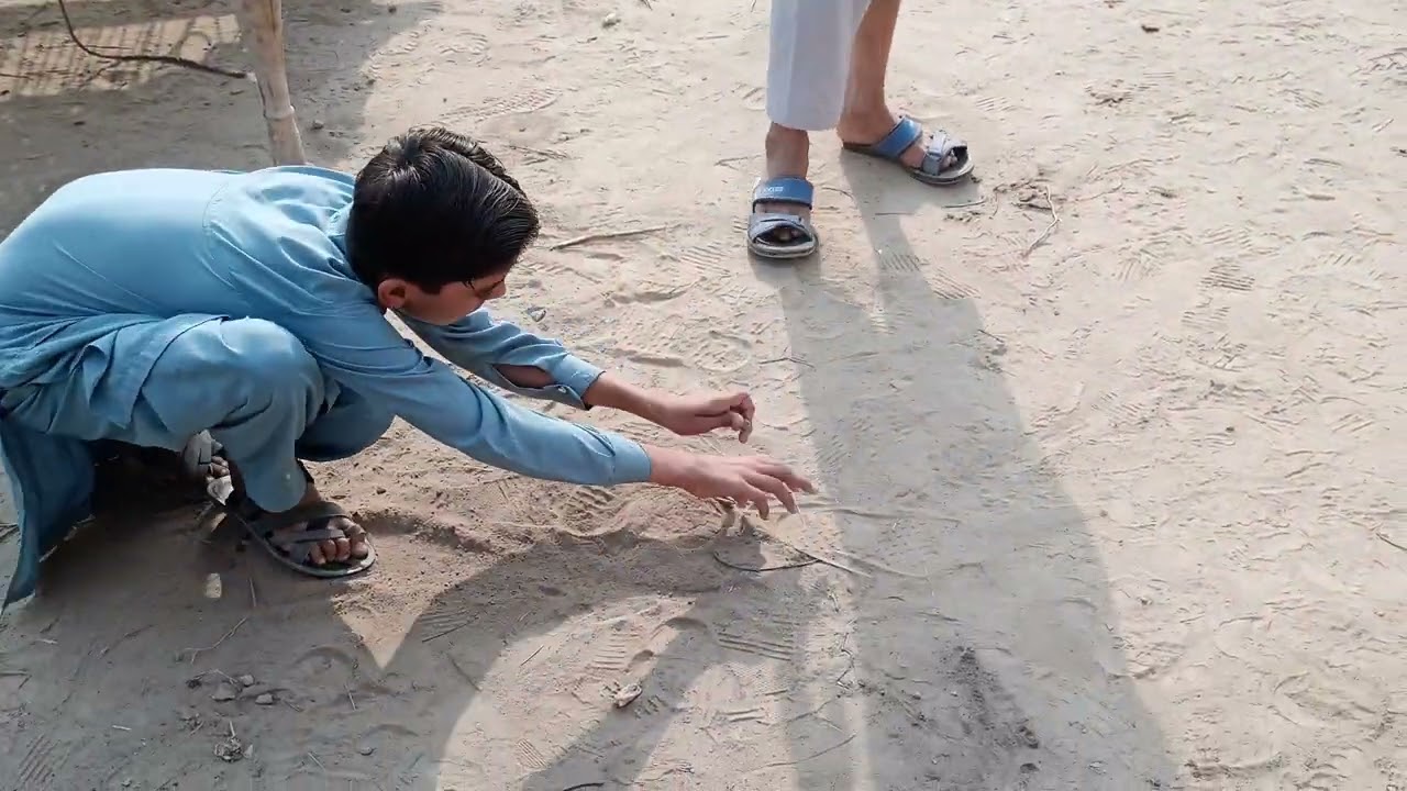 How to play "Kanchey" Or "Antiaan" Or "Glassballs" in a Village of Pakistan😇🇵🇰