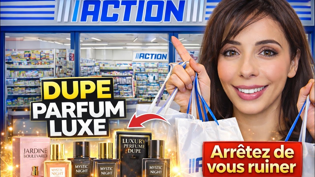 Haul Action 🛍 | DUPE PARFUM LUXE 😱 - Arrêtez de vous ruiner !#actionhaul #perfume #haul 