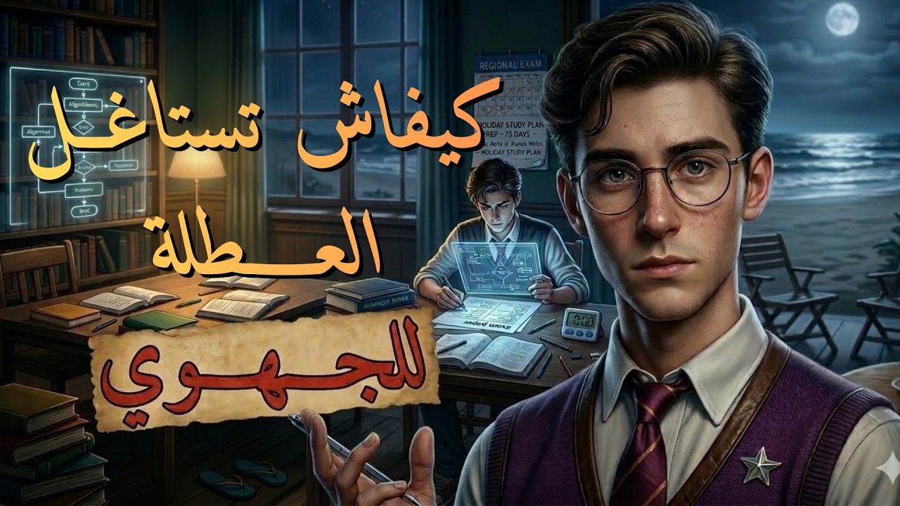 كيفاش تستاغل العطلة للإستعداد للجهوي + نصائح دهبية