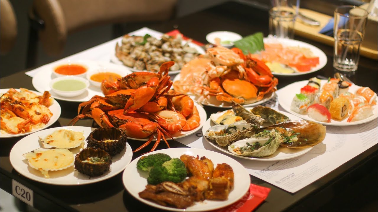 BUFFET CỬU V&Acirc;N LONG CHI NH&Aacute;NH MỚI Ở SAIGON MARINA IFC C&Oacute; NGON KH&Ocirc;NG?