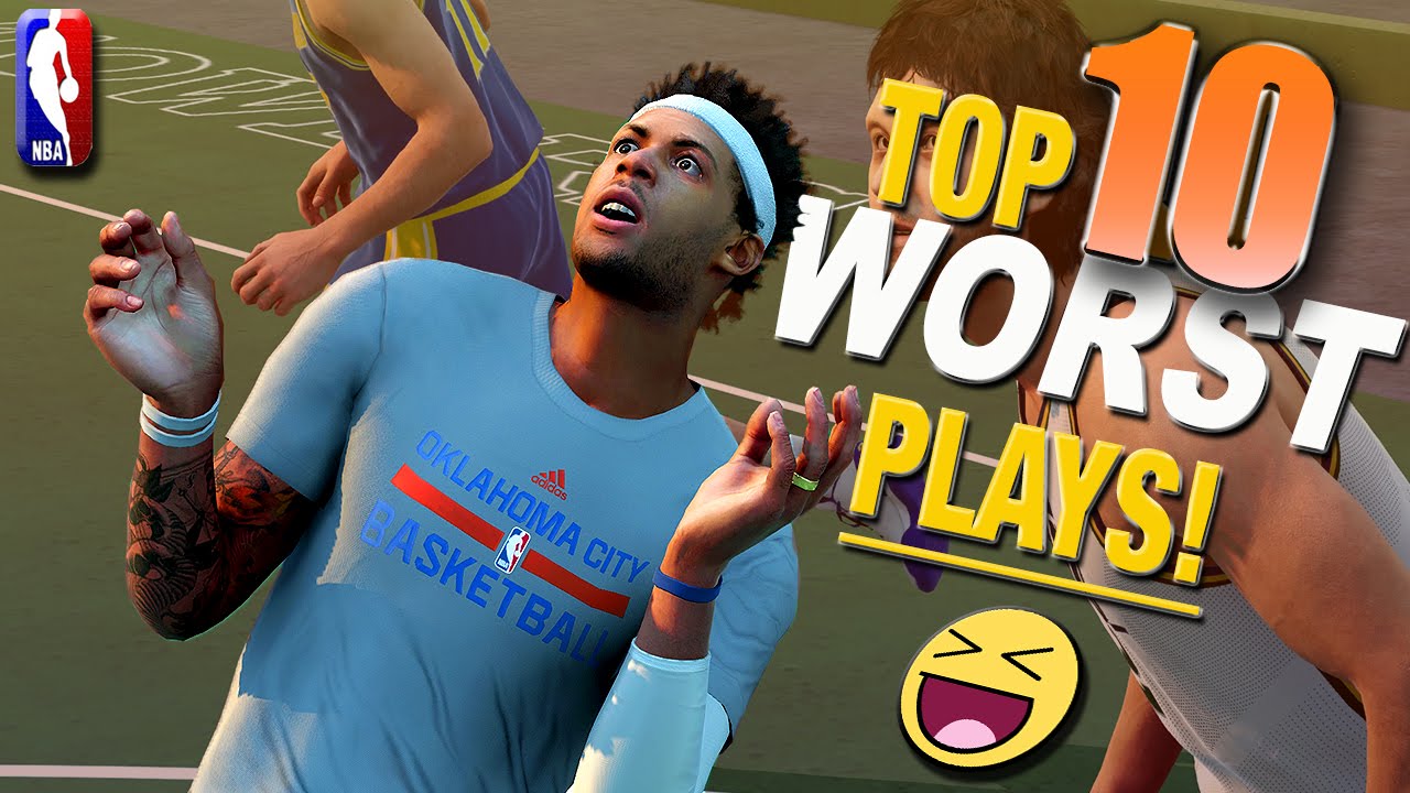 NBA 2K16 TOP 10 WORST PLAYS At The Park #1