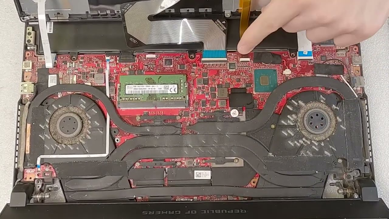 Savoir Nettoyer un Asus GX531G Gaming ( Pc Portable Gamer )