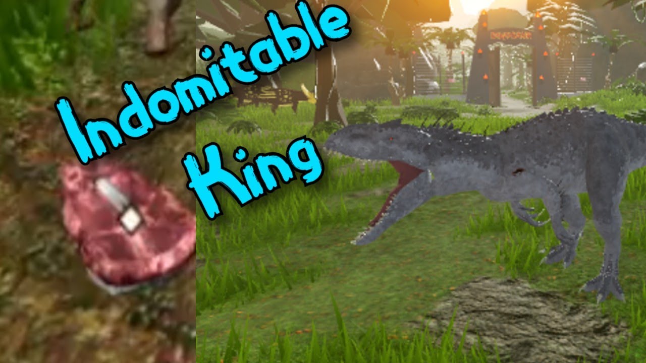 Roblox Dinosaur Simulator - How To Get Indomitable King! (FAST & EASY)