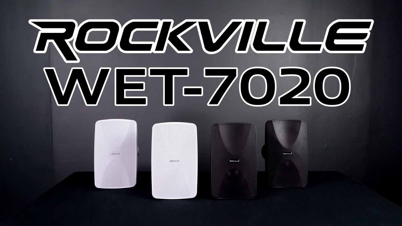 The Rockville WET-7020 IPX55 5.25