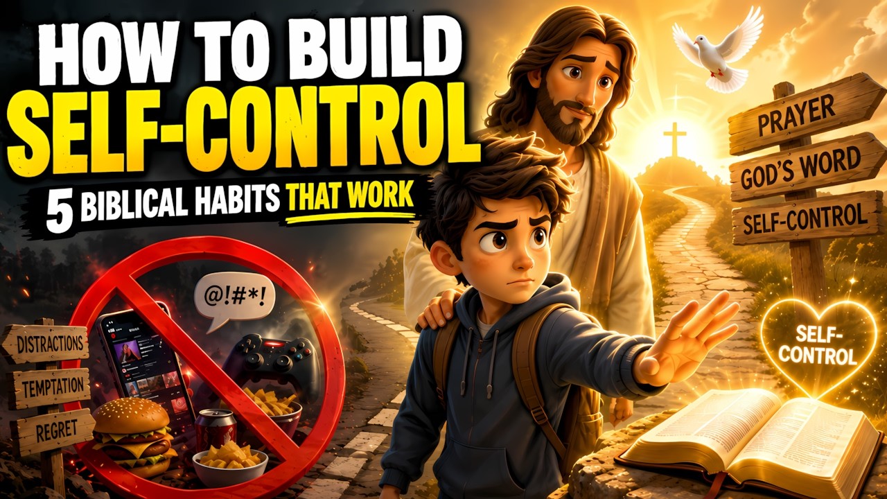 HOW TO BOUILD SELF CONTROL ,5 biblical habits that actually work