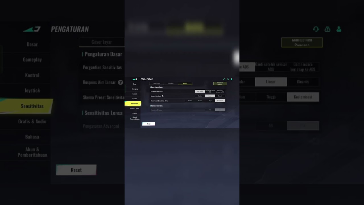 My sensitivity settings(code in the comments)#bloodstrike#fps