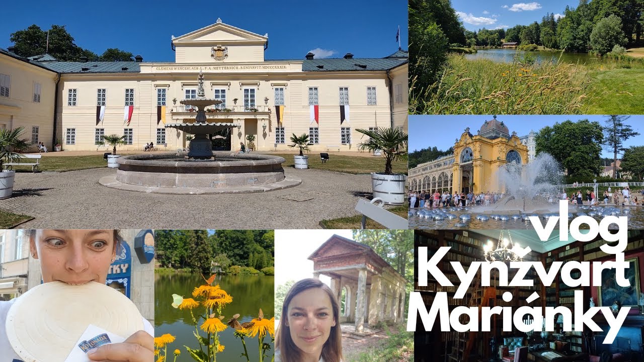 Zámek Kynžvart a Mariánské Lázně - vlog z výletu