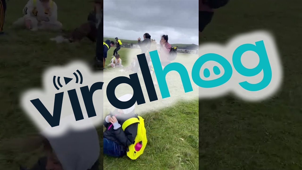 Intense Winds in Ireland || ViralHog