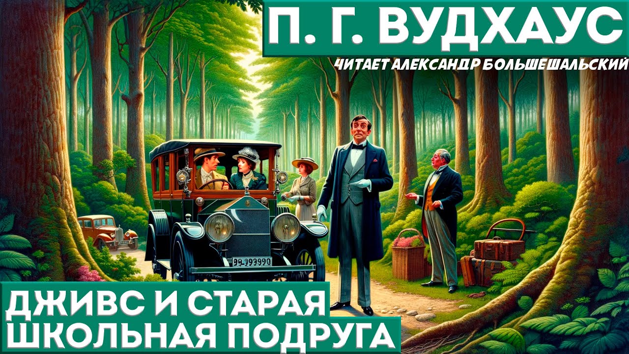 П. Г. Вудхаус - ДЖИВС И СТАРАЯ ШКОЛЬНАЯ ПОДРУГА | Аудиокнига (Рассказ) | Дживс и Вустер