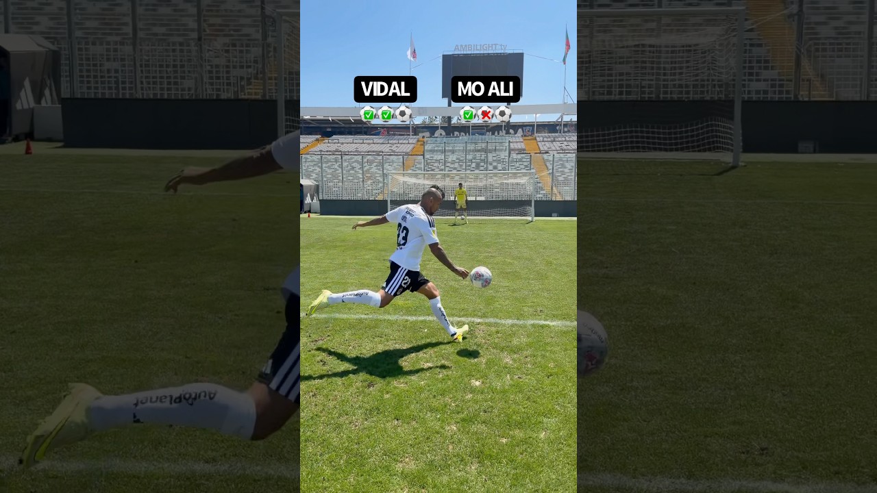 Vidal has 99 shooting 👀