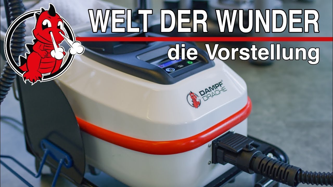 Der DAMPF DRACHE stellt sich im TV vor. Nachhaltig und chemiefrei reinigen | WELT DER WUNDER