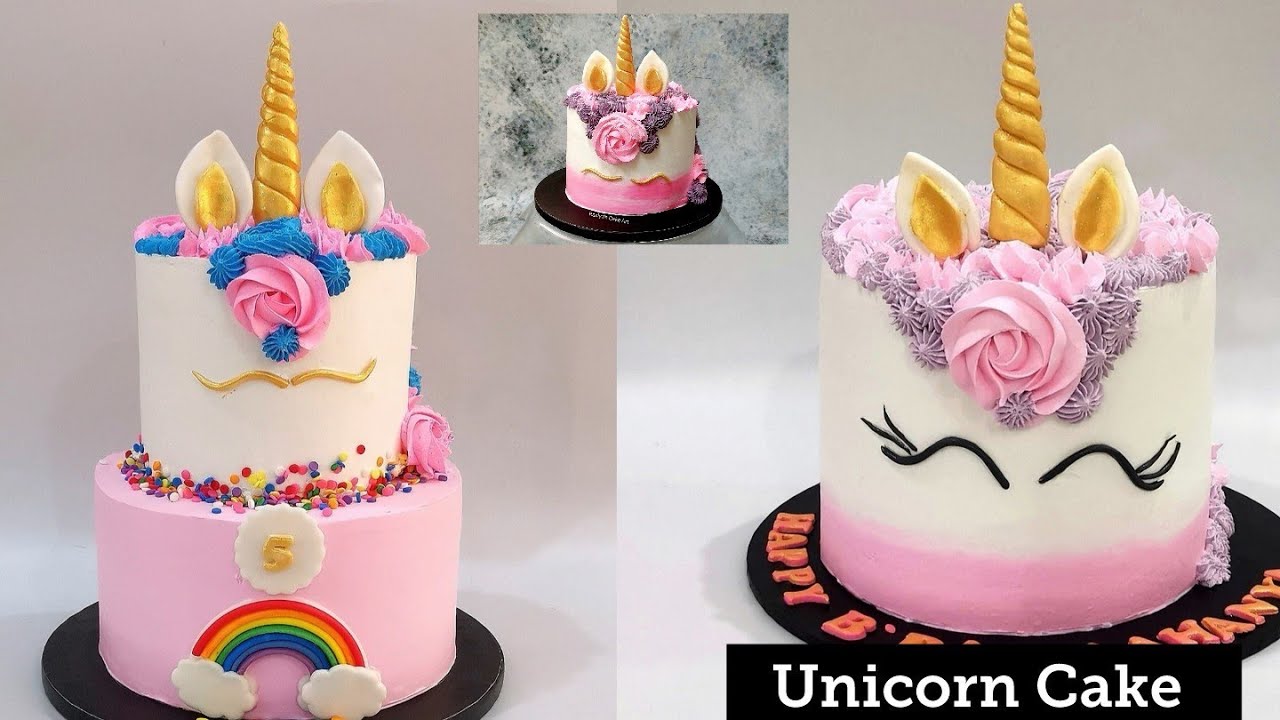 Unicorn Cake. How to make easy Unicorn Cake. Unicorn Cake ideas