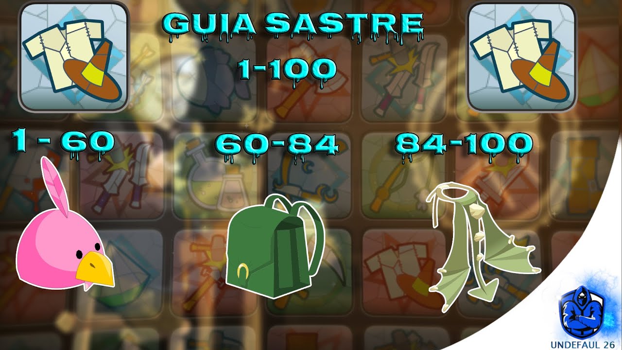 [DOFUS RETRO] - GUIA SASTRE 1-100 ( 170M KAMAS EN GANANCIA) #dofusretro