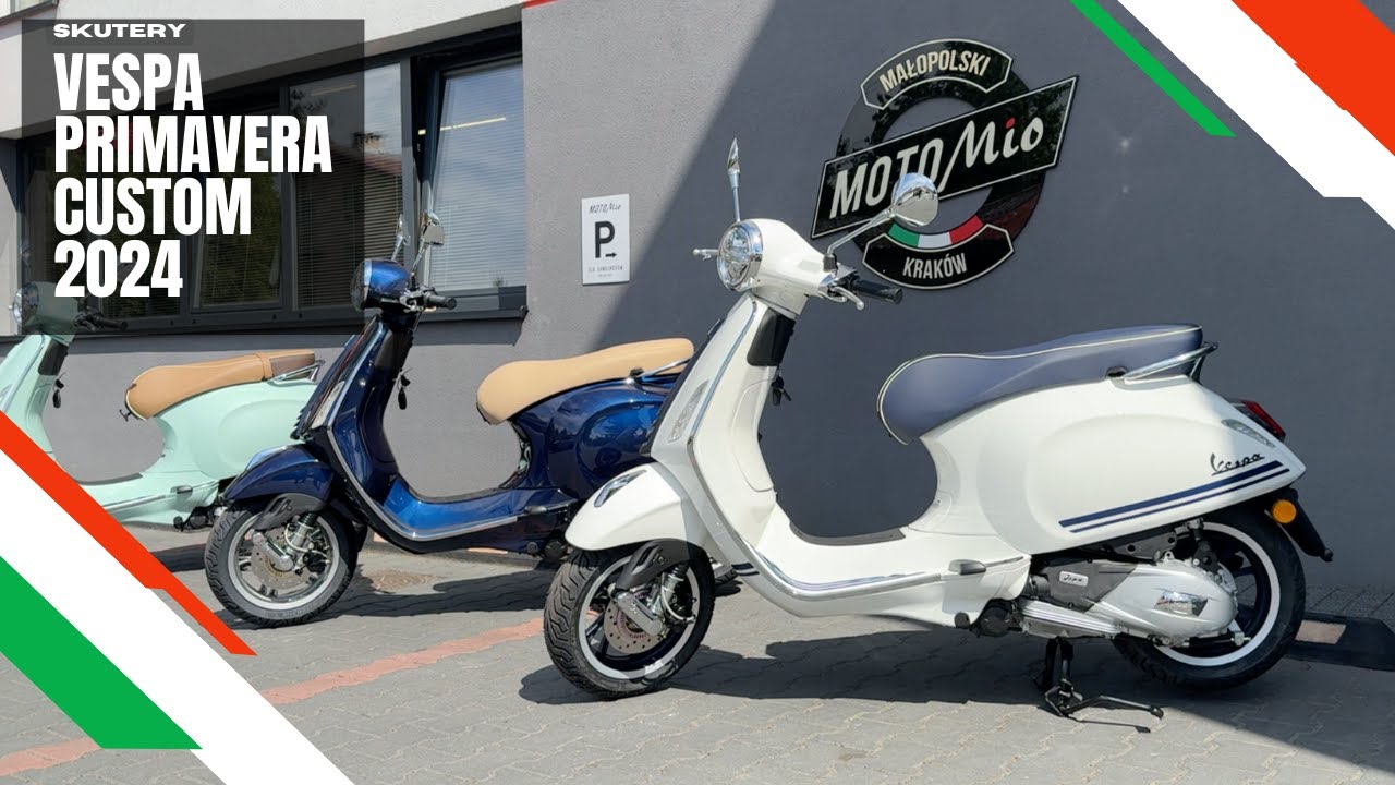 Chcesz unikalną Vespę? Zrobimy ją dla Ciebie! - Vespa Primavera Custom 2024