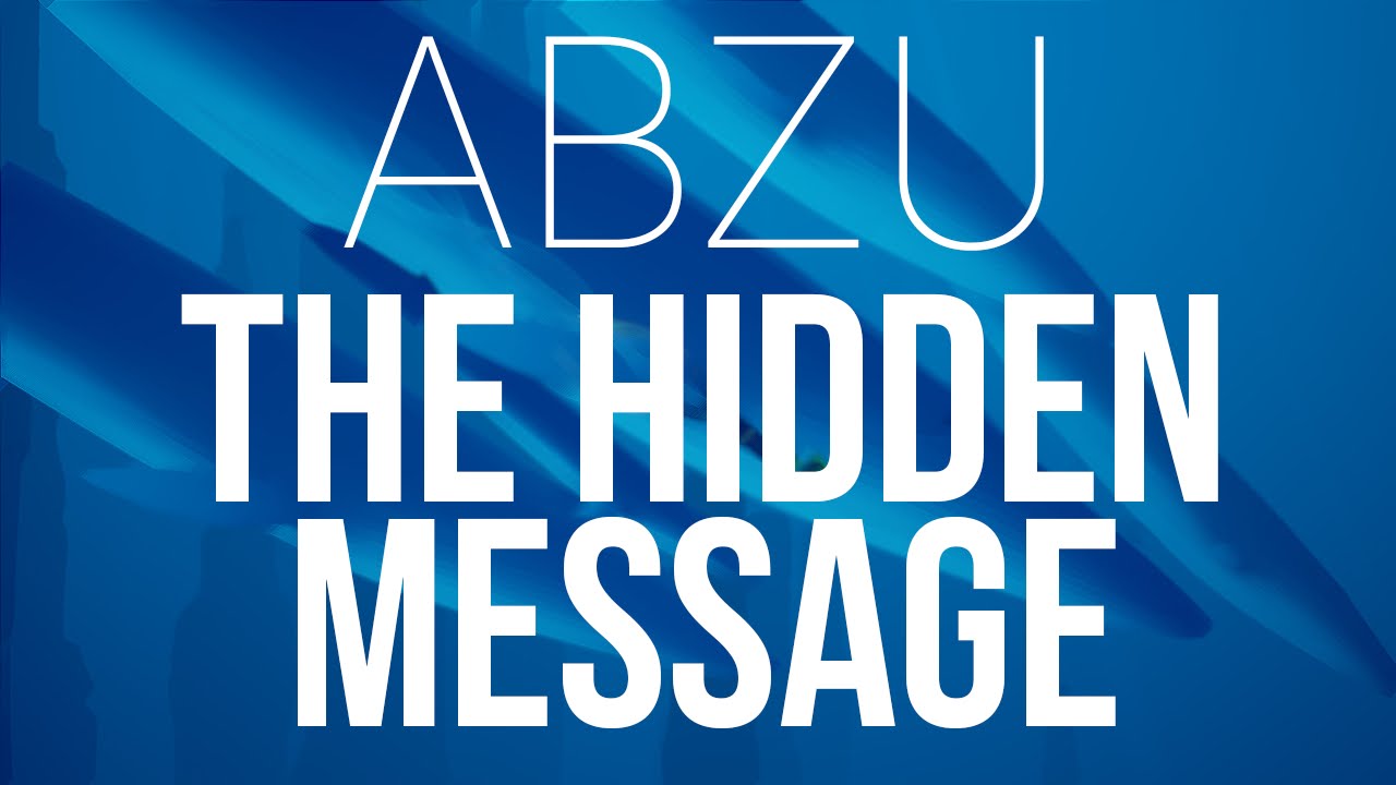 Скрытое послание ABZU (разбор истории ABZU)