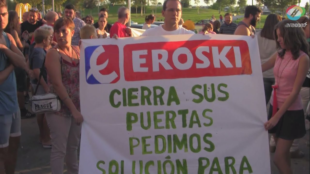 Trabajadores de Eroski se movilizan ante el cierre en Córdoba - El EnTendedero