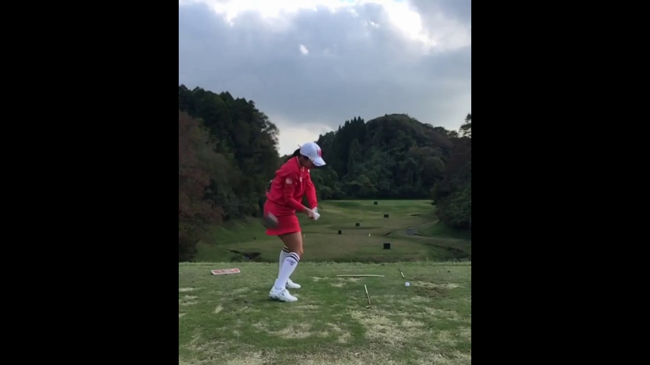 【LeeBomi】スローモーション　ドライバースイング