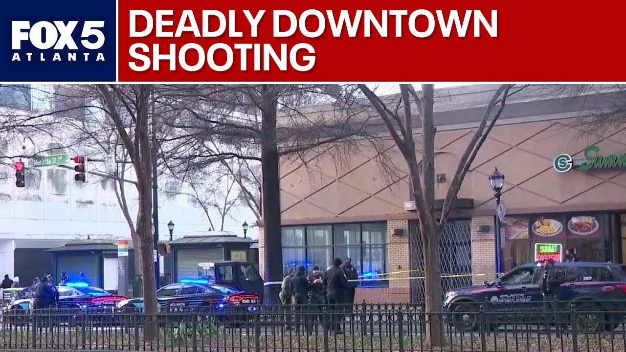 Gunman arrested after shooting woman in downtown Atlanta | FOX 5 News