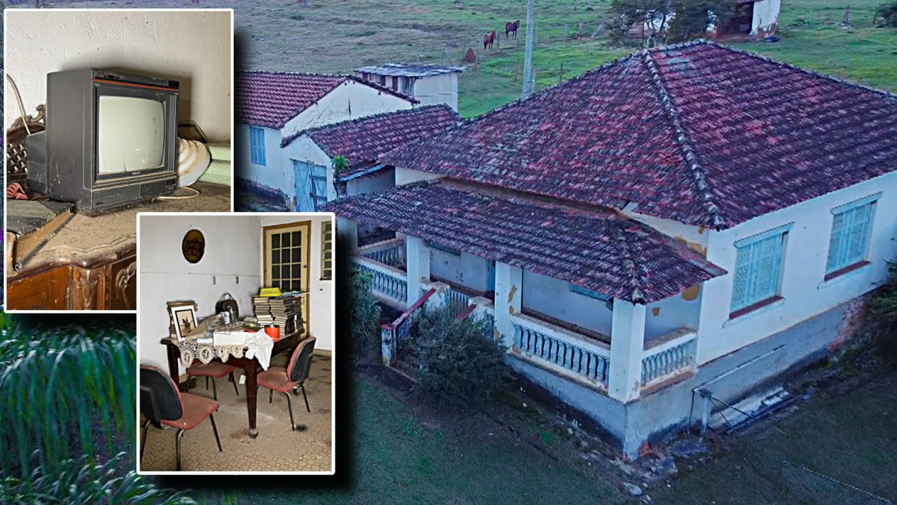ESSA MANSÃO PERTENCEU A UM ALEMÃO MILIONÁRIO! FOI ENCONTRADO DIVERSAS RELÍQUIAS AQUI DENTRO !!!