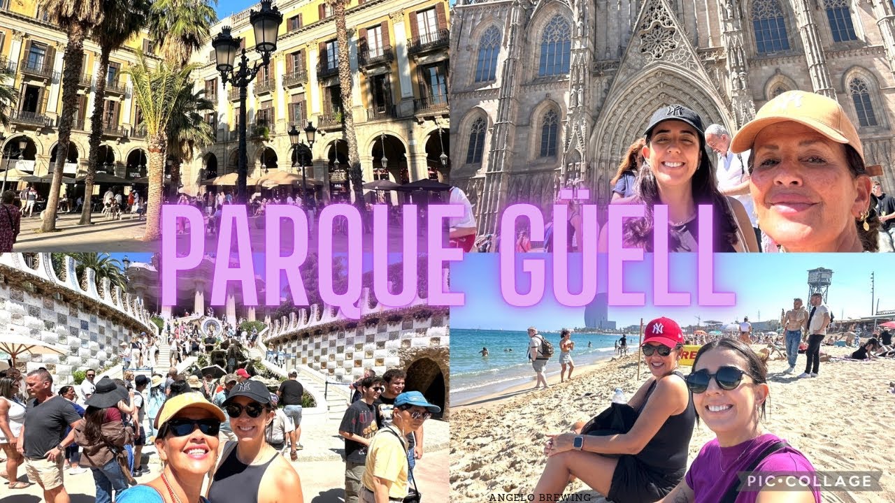 Parque Guell - 2 dias comigo em Bracelona