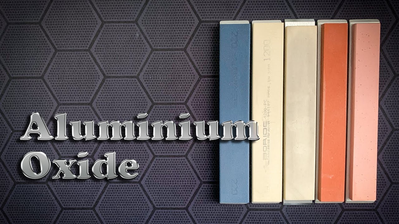 Aluminum oxide sharpening stones in 5 min #knifesharpening