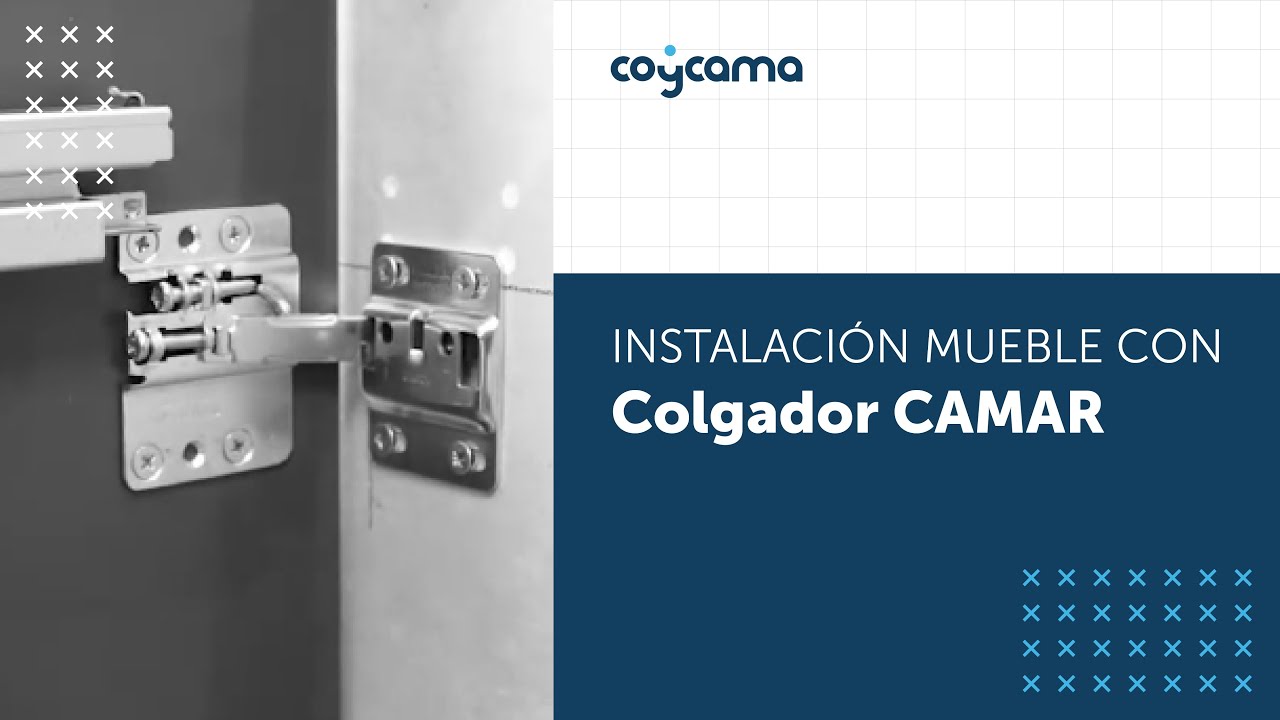 Instalación de mueble de baño con colgador Camar | Mueble de baño | Coycama