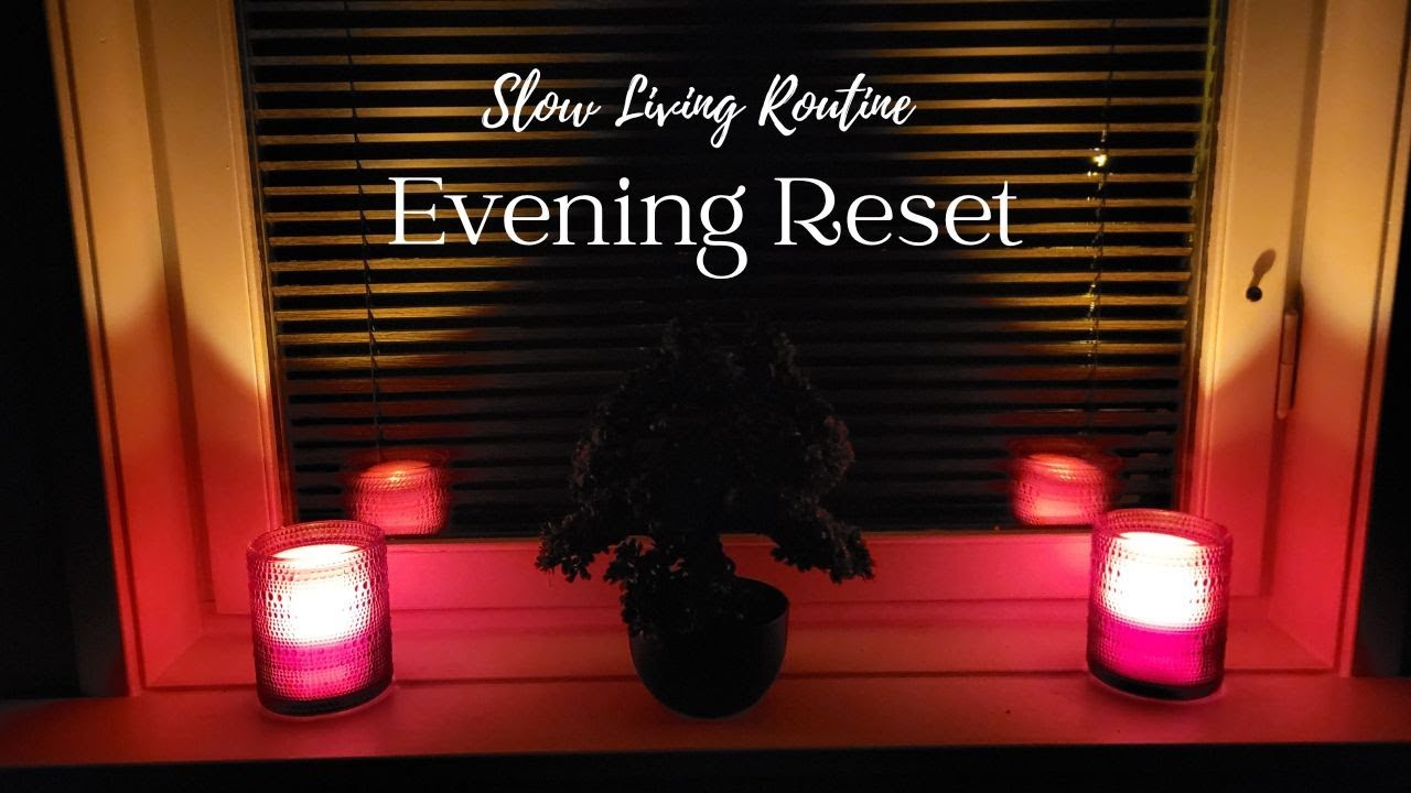 Reset Evening Routine | Slow Living in Sweden | Bath, baking and relaxing